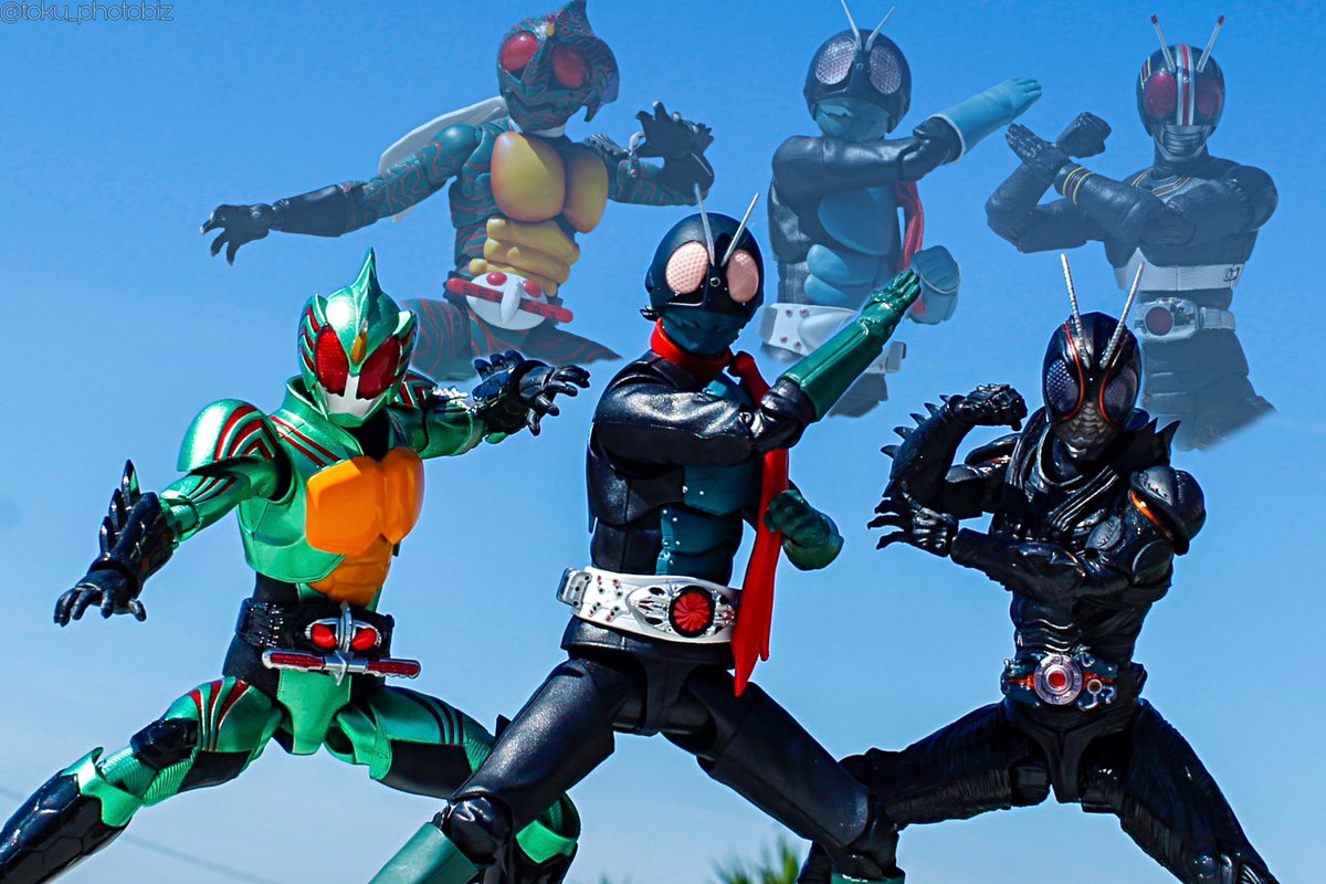 「I N H E R I T E D  W I L L」
-
-
QotD: Which Modern Showa Reboot/Revial is your favorite? 
-
-
#JusticeForKamenRider #ShinKamenRider #シン仮面ライダー　#KamenRiderAmazons #仮面ライダーアマゾンズ　#KamenRiderBlackSun #仮面ライダーBLACKSUN #MyBestSHF #SHF15