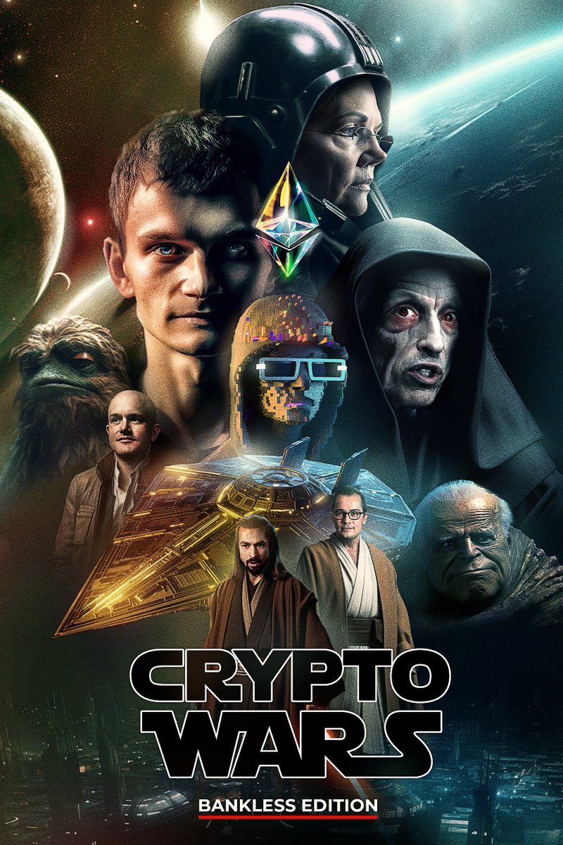 Bankless's tweet photo. We're in the second movie now

The Regulators Strike Back https://t.co/iGwVn3THa6