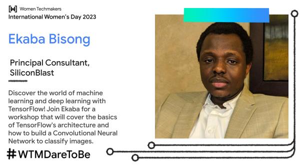 Join us on April 23 for an exciting workshop on machine learning and deep learning with TensorFlow, led by Ekaba Bisong! 

Register now: lnkd.in/ggWnv4At

#WTMDareToBe #MachineLearning #DeepLearning #TensorFlow #ConvolutionalNeuralNetworks