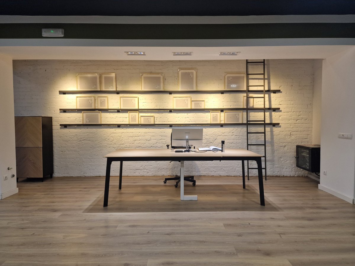 Cuando tienes ilusión por un proyecto y vas viendo los resultados... una pincelada de lo que va a ser <a href="/VeriCorral/">Veri Corral</a> #inmobiliaria #Madrid #madridday #AlbertoAlcocer 26