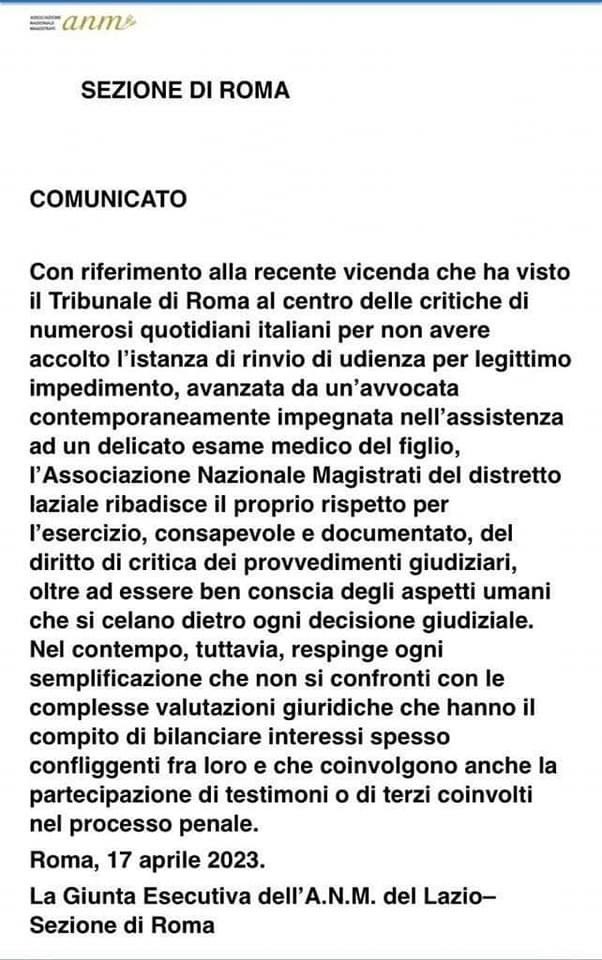 avvgalletti's tweet photo. Là dove ci andrebbe la vergogna, la gente ci mette l'arroganza.
Anonimo
@OrdineAvvROMA @DelmastroAndrea @AndreaOstellari @minGiustizia @ANFSindacato @AnfTv @giovaniavvocati @CMilitare @CamerePenali @CamCivRoma @ildubbionews @ https://t.co/jY8sA8jAEs