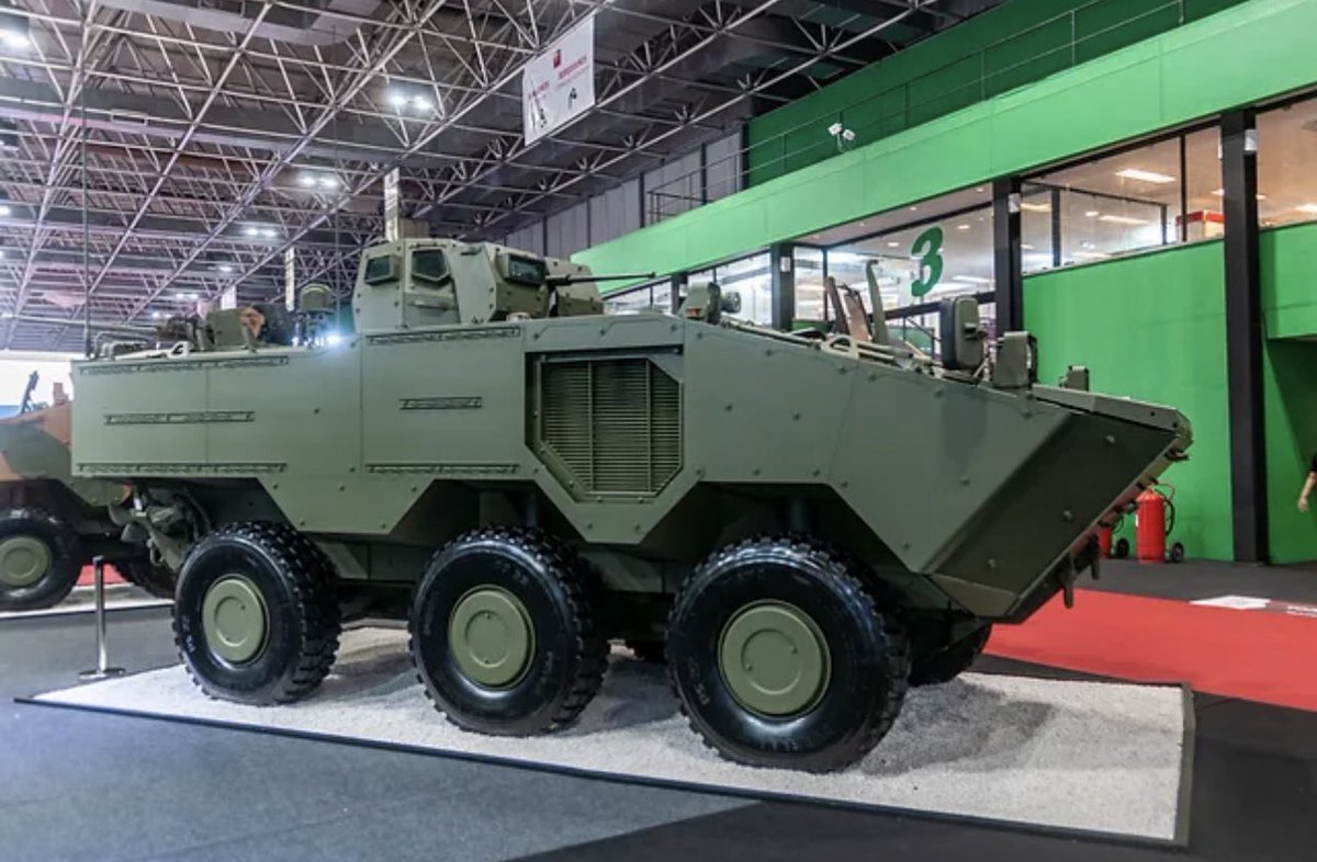 PucaraDefensa's tweet photo. En #laad2023: #Ares presenta sus novedades
@DefesaGovBr @ElbitSystemsLtd #VBMT #vbr #vbtp #sarc #remax @exercitooficial #guarani @ivecobrasil #leopard #obus #uav #atmos
https://t.co/SoFm8t8Wjv https://t.co/Ojy0lQAC1g