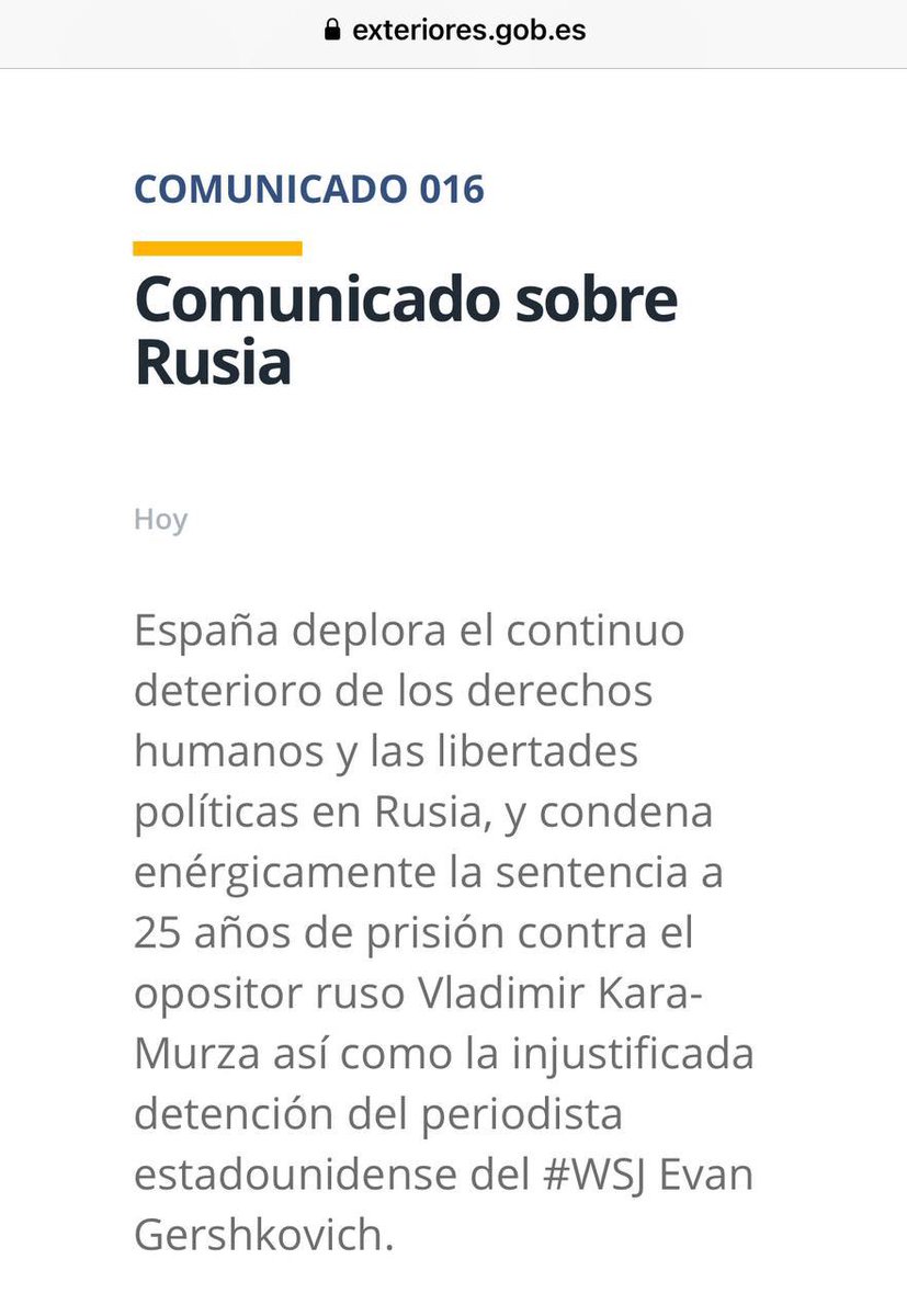 RoiLopezRivas's tweet photo. Cancillería de España se pronuncia contra la detención en Rusia del periodista de EEUU Evan Gershkovich, pero ni una palabra por la detención ilegal en Polonia desde hace un año del periodista español Pablo González. Que lamentable esta falsa izquierda. https://t.co/sCrXBcwxUI
