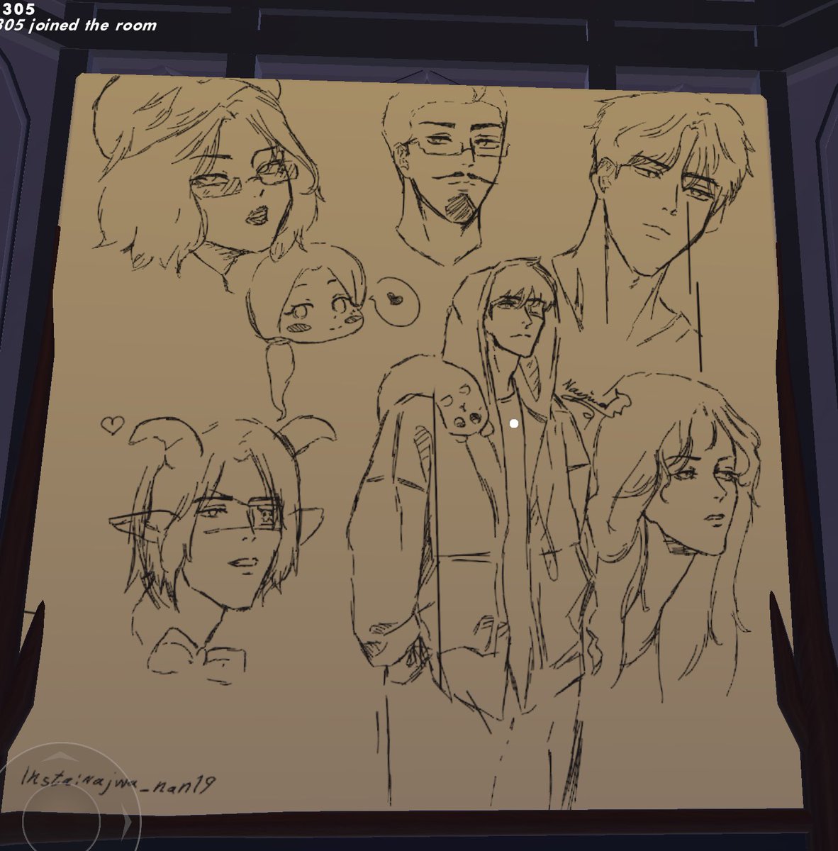 Noona177's tweet photo. هاااااي حبيت اشاركم رسمات من تطبيق rec room 🦋🩵 https://t.co/TjozGe5mkN