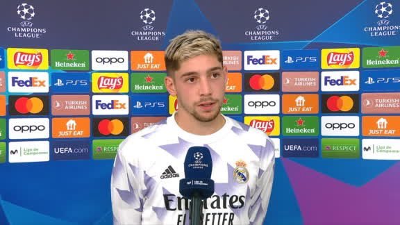 "Cuando me aburría en el partido ante el Chelsea le daba el balón a Enzo Fernandez para volver a quitarselo" 

➖Fede Valverde.