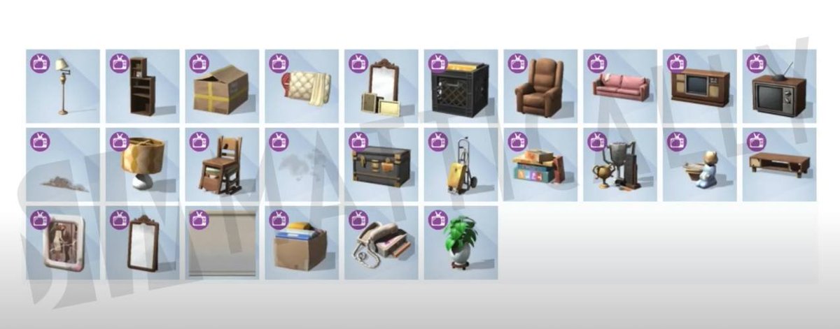 Simlish4's tweet photo. NOTICIAS 🚨 Estos son los elementos que vendrán con los kits #InvernaderoIdílico y #TesorosDelSótano 💚

¿qué les parece? https://t.co/V9ufl4QhJe