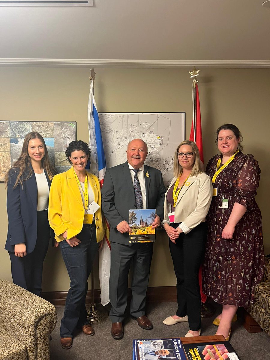 Thank you @ChurenceRogers for taking the time to discuss important cancer issues facing people in Newfoundland and Labrador and for listening to the ways we can get better at supporting everyone in this country who is affected by cancer