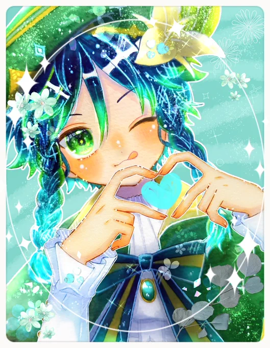 #再掲したらフォロワーが増えるらしいカラフルなやつを\( '-'\* ) 