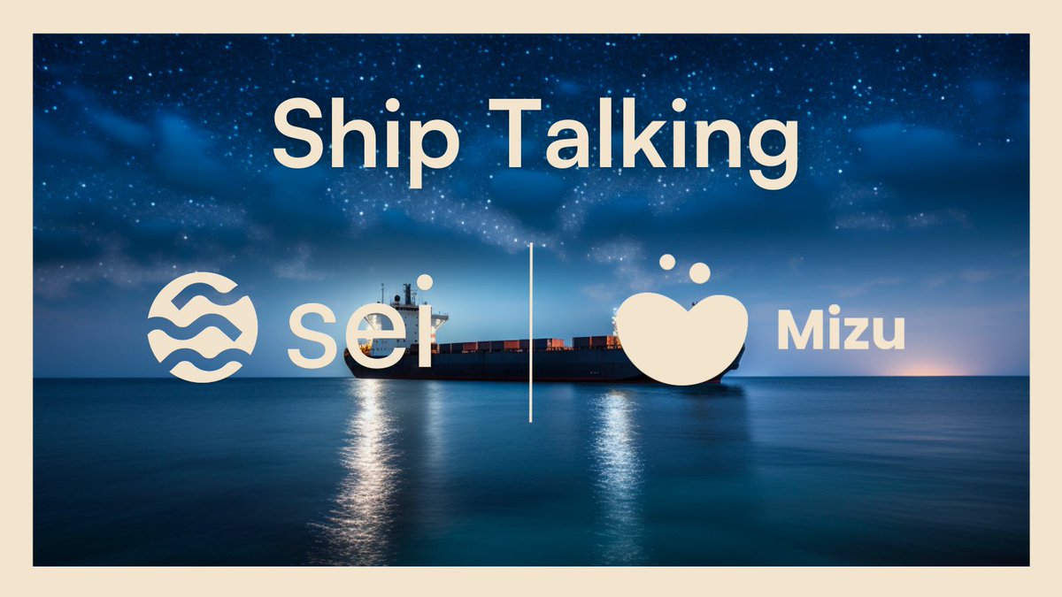 Sei 🔴 (@seinetwork) on Twitter photo 📢 AMA Announcement 📢
Join us for a live AMA with the team behind <a href="/MizuMarket/">Mizu | The Sei Marketplace</a>, a Sei native NFT exchange!
We'll be discussing the current Sei ecosystem, events and updates, Sei NFTs, and much more.
See you there! 🚢
x.com/i/spaces/1jMKg… 📢 AMA Announcement 📢
Join us for a live AMA with the team behind <a href="/MizuMarket/">Mizu | The Sei Marketplace</a>, a Sei native NFT exchange!
We'll be discussing the current Sei ecosystem, events and updates, Sei NFTs, and much more.
See you there! 🚢
x.com/i/spaces/1jMKg…