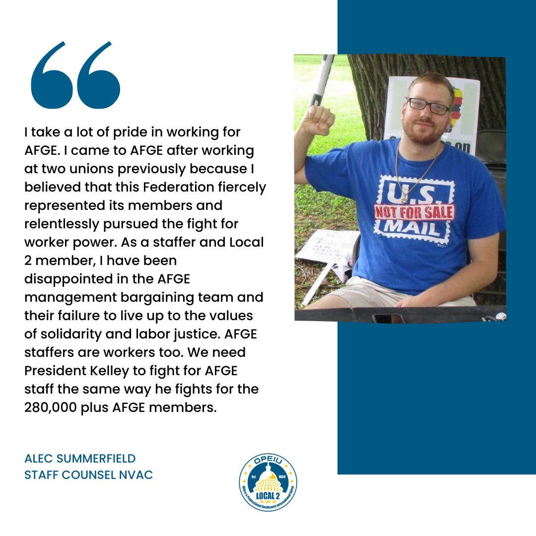 AFGEStaffUnited's tweet photo. We’re disappointed in the AFGE management bargaining team and their failure to live up to the values of solidarity and labor justice. #AFGEWorkersDemandGoodContract #UnionRightsforUnionStaff #1u https://t.co/lx0FlraaAV