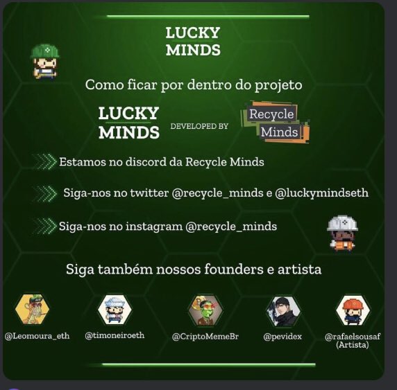 Building on web3 24h a day!

Come and join us!
<a href="/recycle_minds/">Recycle Minds♻️</a> <a href="/timoneiroeth/">Timo | Recycle Minds</a> <a href="/Leomoura_eth/">Leo Moura</a> <a href="/pevidex/">pevidex</a> <a href="/CriptoMemeBr/">CriptoMemeBR</a> <a href="/rafaelsousaf/">Rafa Sousa</a>