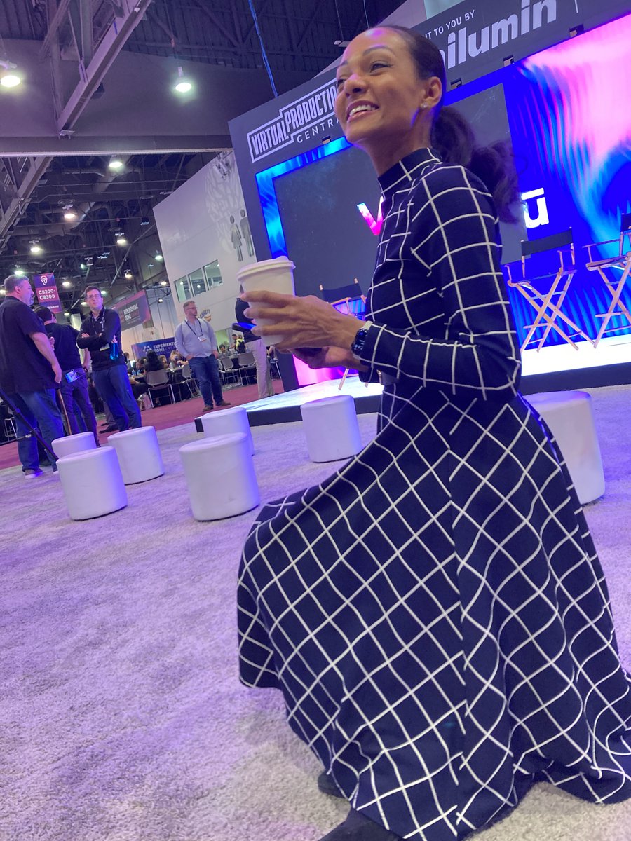 rockynashlive's tweet photo. Happening Soon: @unilumingroup + @vu_studio #VPCentral “Generative AI and it’s Power Today!” I’m ready! @NABShow #NABShow100 https://t.co/JVQGNxh6nF