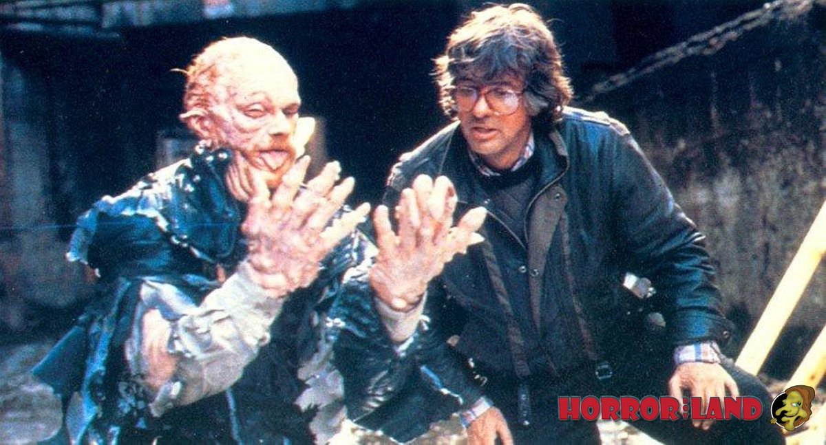 thehorrorland's tweet photo. This Behind the Scenes image is MELTING. Paul McCrane takes direction for Emil's melting scene from RoboCop (1987) . #horrormovie #btshorror #bts https://t.co/qYqrHjevTh