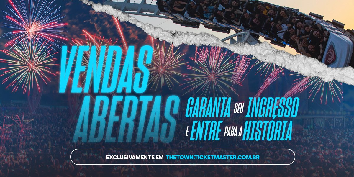 Foo Fighters Brasil on X: Vendas abertas para o @thetownfestival! Que for  conseguindo comprar comenta aqui 🤘  / X