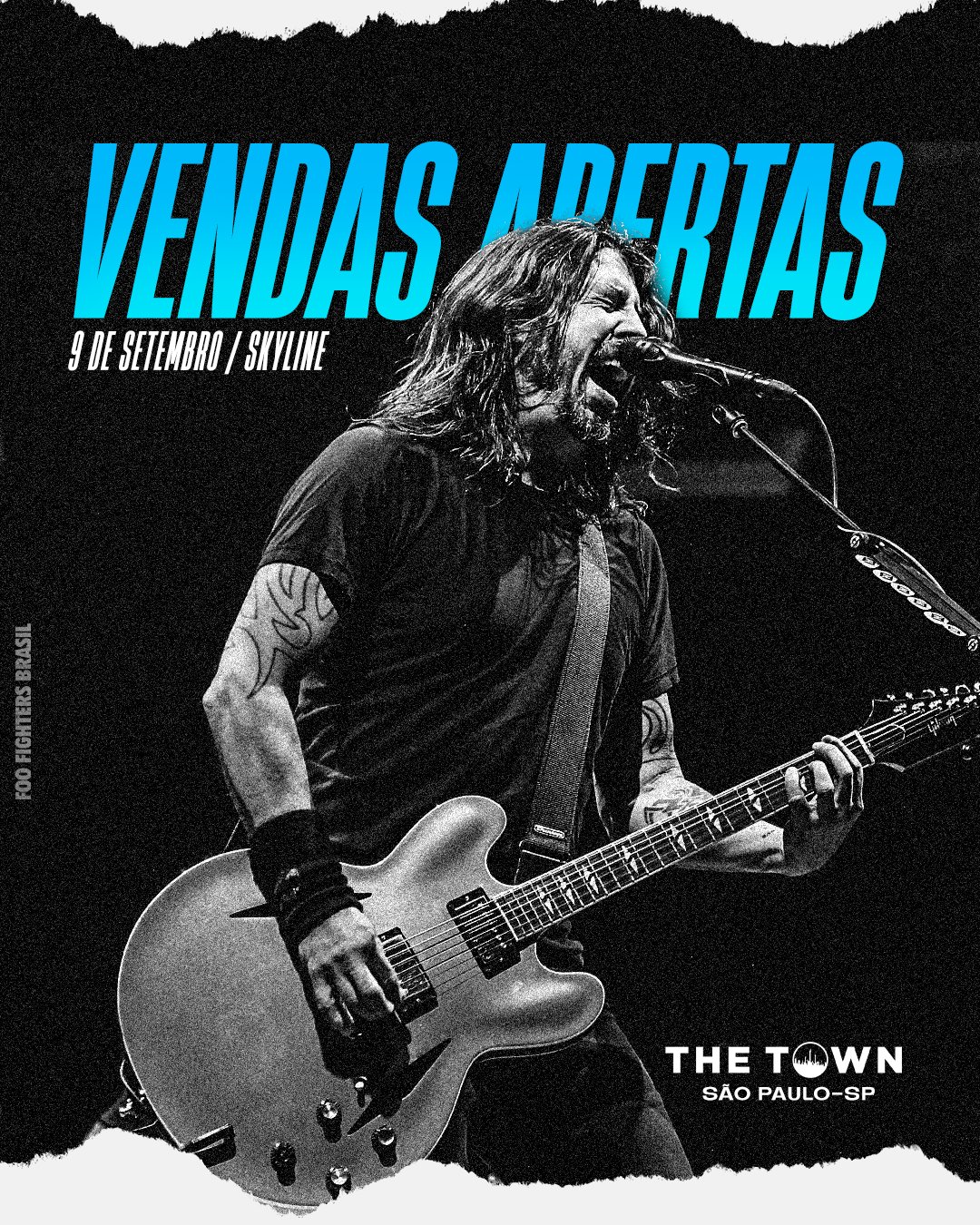 Foo Fighters Brasil on X: Vendas abertas para o @thetownfestival! Que for  conseguindo comprar comenta aqui 🤘  / X