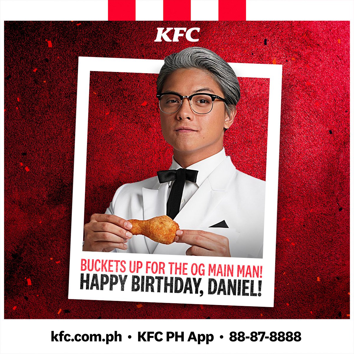 Wishing you a bucketful of happiness and good vibes on your special day! Happy birthday, Daniel! 🎂🥳