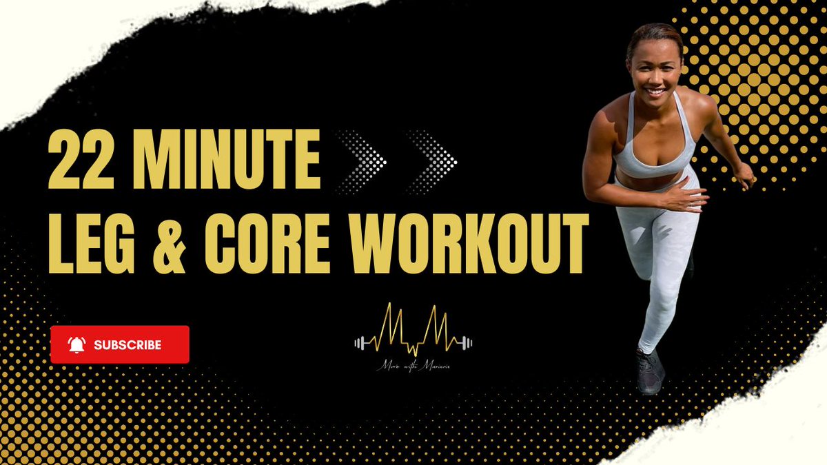 NEW!! 22-Min Leg & Core Workout! | Core Workout | Move with Maricris

#MoveWithMaricris #MaricrisLapaix #Leg&CoreWorkout #MotivationMonday #WomensWorkout #FitnessGoals

linktw.in/oO87yg