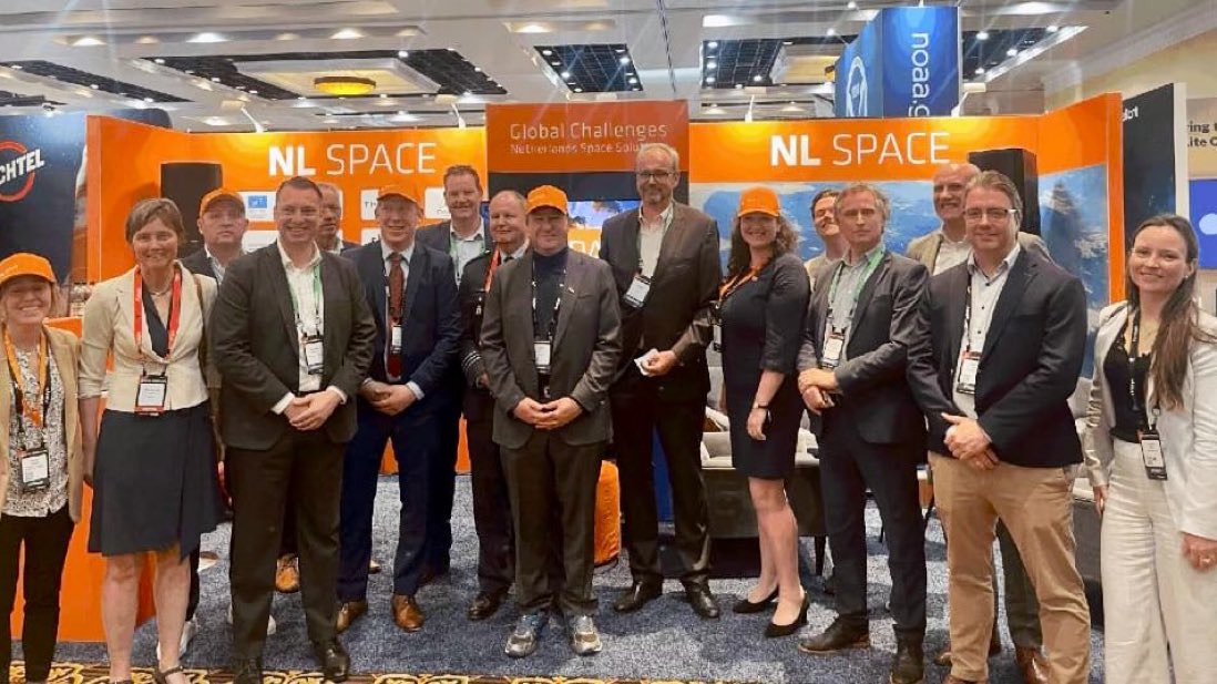 Theo Peters (@nlinsf) on Twitter photo Welcome Governor <a href="/jaredpolis/">Jared Polis</a> of Colorado to <a href="/NL_Space/">Netherlands Space</a> at the National Space Symposium.
The global space community connects in Colorado Springs this week, including spacefaring nations; space agencies; commercial space businesses, intelligence organizations & more. Welcome Governor <a href="/jaredpolis/">Jared Polis</a> of Colorado to <a href="/NL_Space/">Netherlands Space</a> at the National Space Symposium.
The global space community connects in Colorado Springs this week, including spacefaring nations; space agencies; commercial space businesses, intelligence organizations & more.