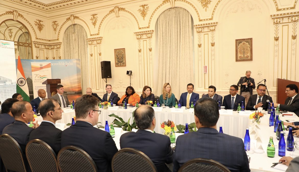 India in New York tweet media