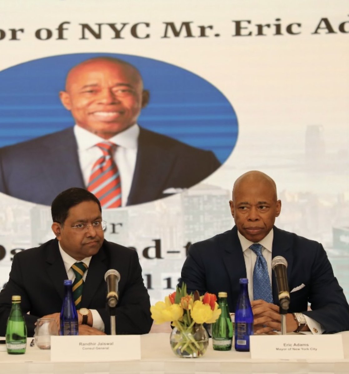 India in New York tweet media