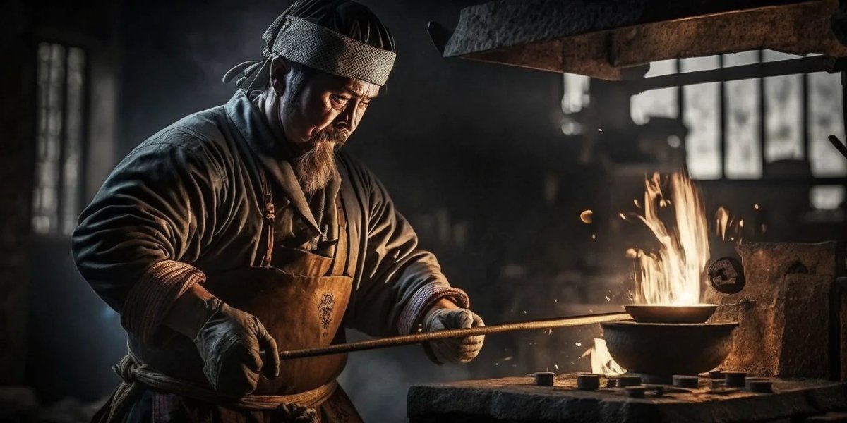 CoolkatanaCN's tweet image. Japanese Samurai Swords Forging Process
coolkatana.com/blogs/news/jap…
#SamuraiSwords #Katanas #ForgingProcess #JapaneseSwords #TraditionalSwords #Swordsmiths #Bladesmiths #HandmadeSwords #Swordmaking #SamuraiCulture