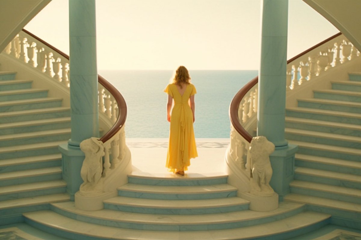 edmondyang's tweet photo. Remake of #Titanic directed by #christopherwalken and styled by #wesandersen in a distant future, an impossible movie. Prompts in ALT

#PromptAlchemists #midjourney https://t.co/qgHKPxncwZ