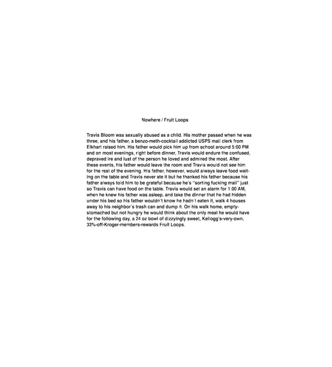 ceshe83's tweet photo. Nowhere / Fruit Loops; a short story on Los Angeles, homelessness, and Erewhon; part 1 https://t.co/xRKnOMRZbu