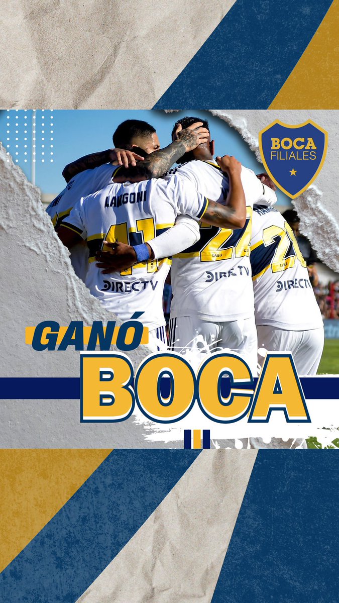 FilialEscobar's tweet photo. Β‘GANΓ #BOCA! πͺπππ
#BocaFiliales #BocaJuniors #FilialEscobar #DaleBoca π΅π‘π΅ https://t.co/Xi9Udq54h9