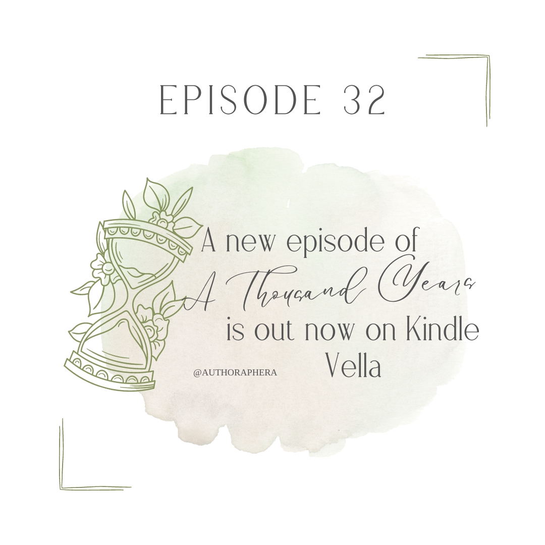 authoraphera's tweet photo. A new episode of A Thousand Years is out
now! The first three episodes are free on Kindle Vella!

https://t.co/xdjNKP09ZY

#kindle #webnovel #KindleVella
#authorsoftwt #readersoftwt #youngadult
 #fantasybooks #youngadultbooks
#thewatcherseries #apherapaladrine #athousandyears https://t.co/5Xc7jpF7ui