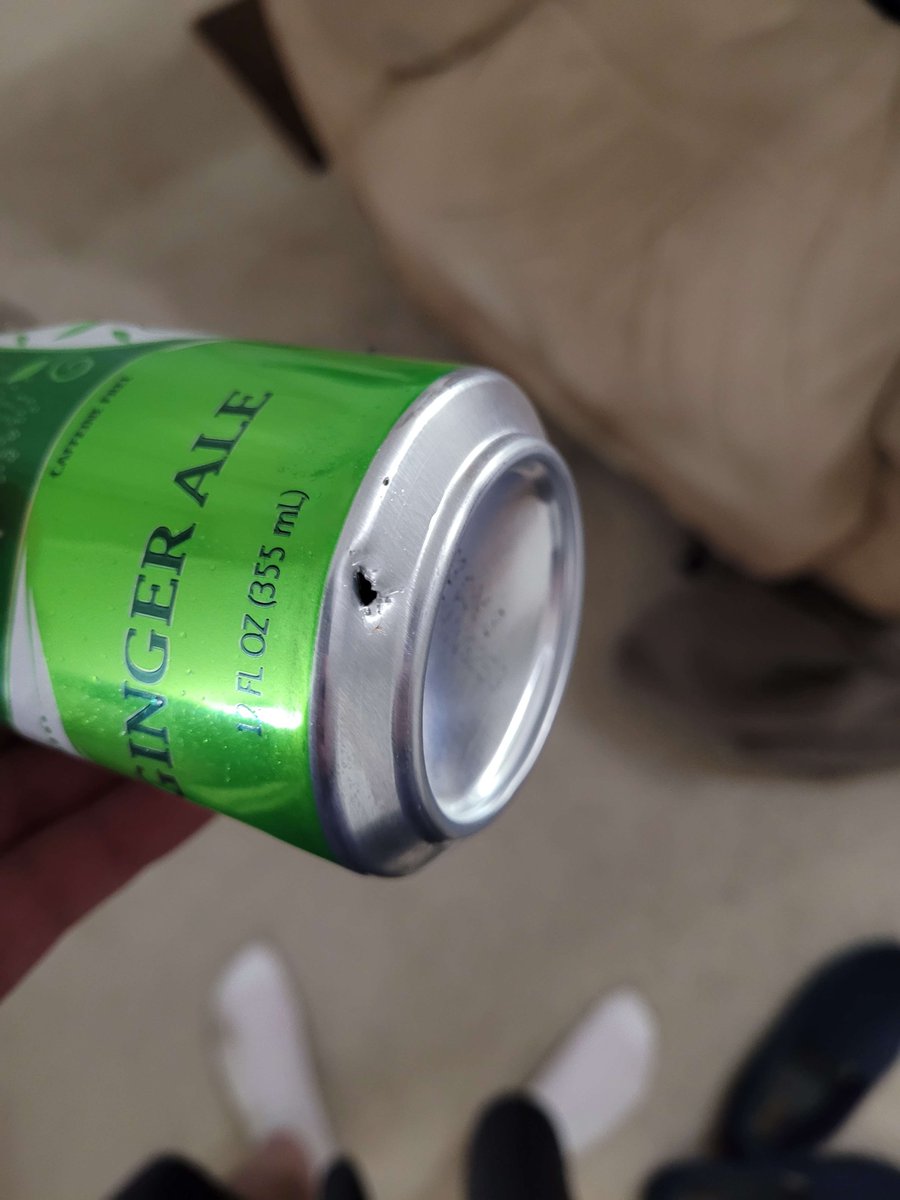 Zulli85's tweet photo. @CanadaDry First can out of the case. https://t.co/M00JNTDU95