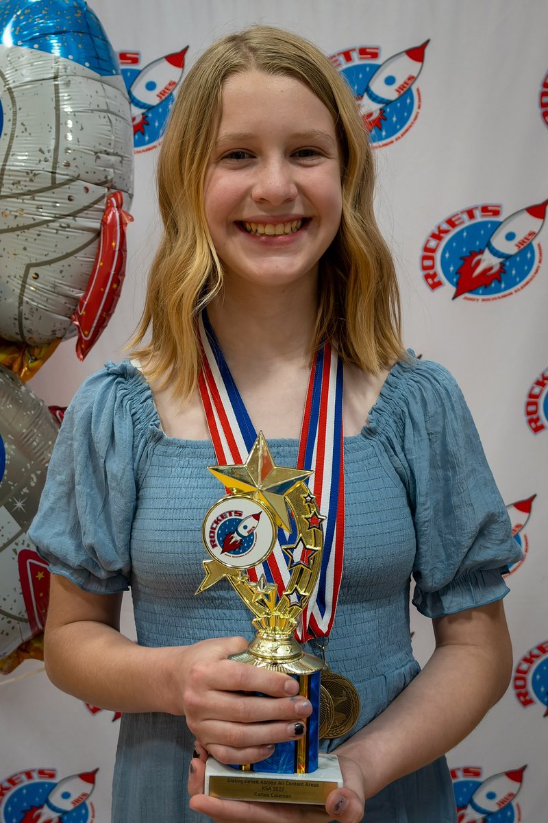 Huge shout out to this young lady for scoring Distinguished in all 5 areas of testing! 🎉🎉