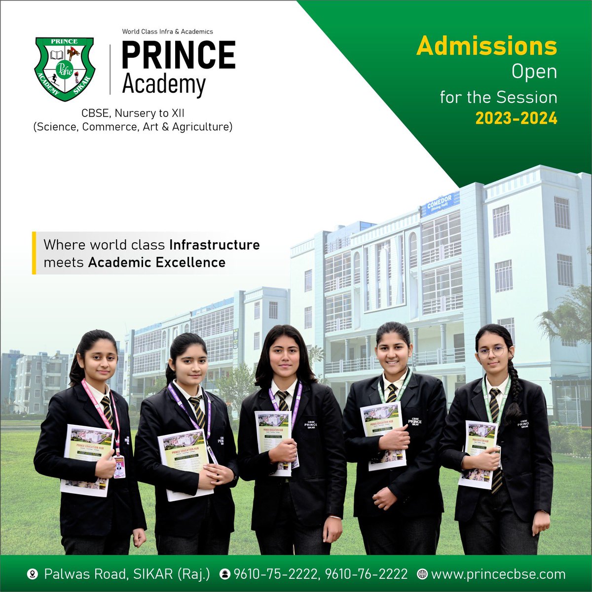Prince_Eduhub's tweet photo. #Prince_Academy_Sikar 
#Call_now: 9610762222
Prince Academy is known to provide its students with a well-rounded education.
Start your learning journey with us today!
Admission Enquiry: https://t.co/dpyx1lJ98m

#students #school #cbse #education #cbseschool #bestresidentialschool https://t.co/550iuXHzen
