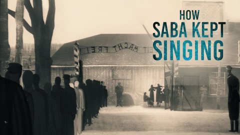How Saba Kept Singing, Tonight at 9 on KUAC TV David “Saba” Wisnia believed that he survived the horrors of Auschwitz by entertaining the Nazi guards with his beautiful singing. Join David and his grandson Avi as the pair embark on a journey exploring the mystery of Saba’s past.