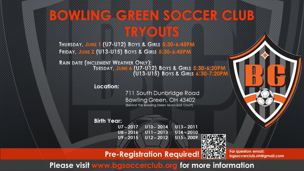 BG Soccer Club tweet media