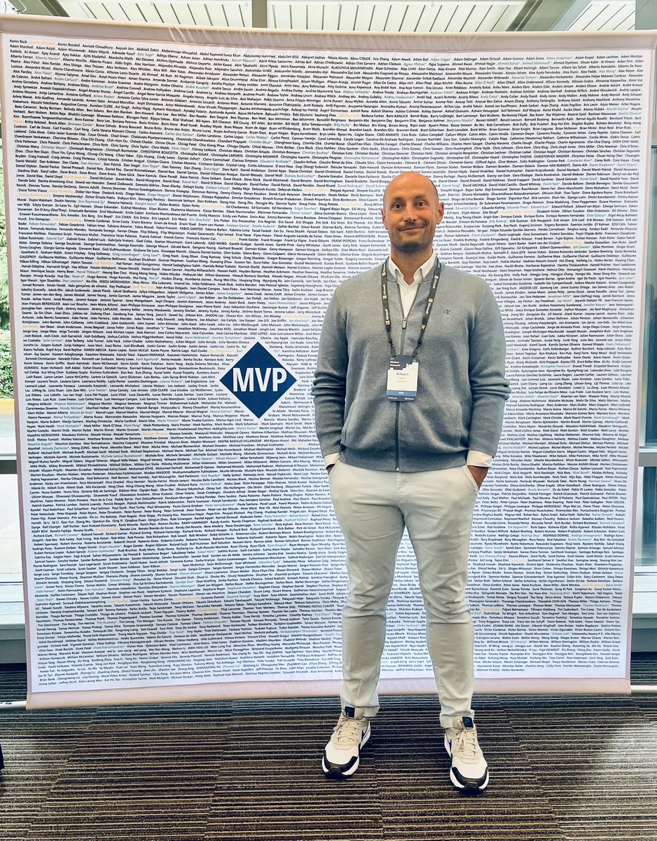 The first day of #MVPsummit was a blast! Amazing NDA content and sooo many Microsofties and MVP legends that I finally met in person!

#microsoft #azure #cloudfamily