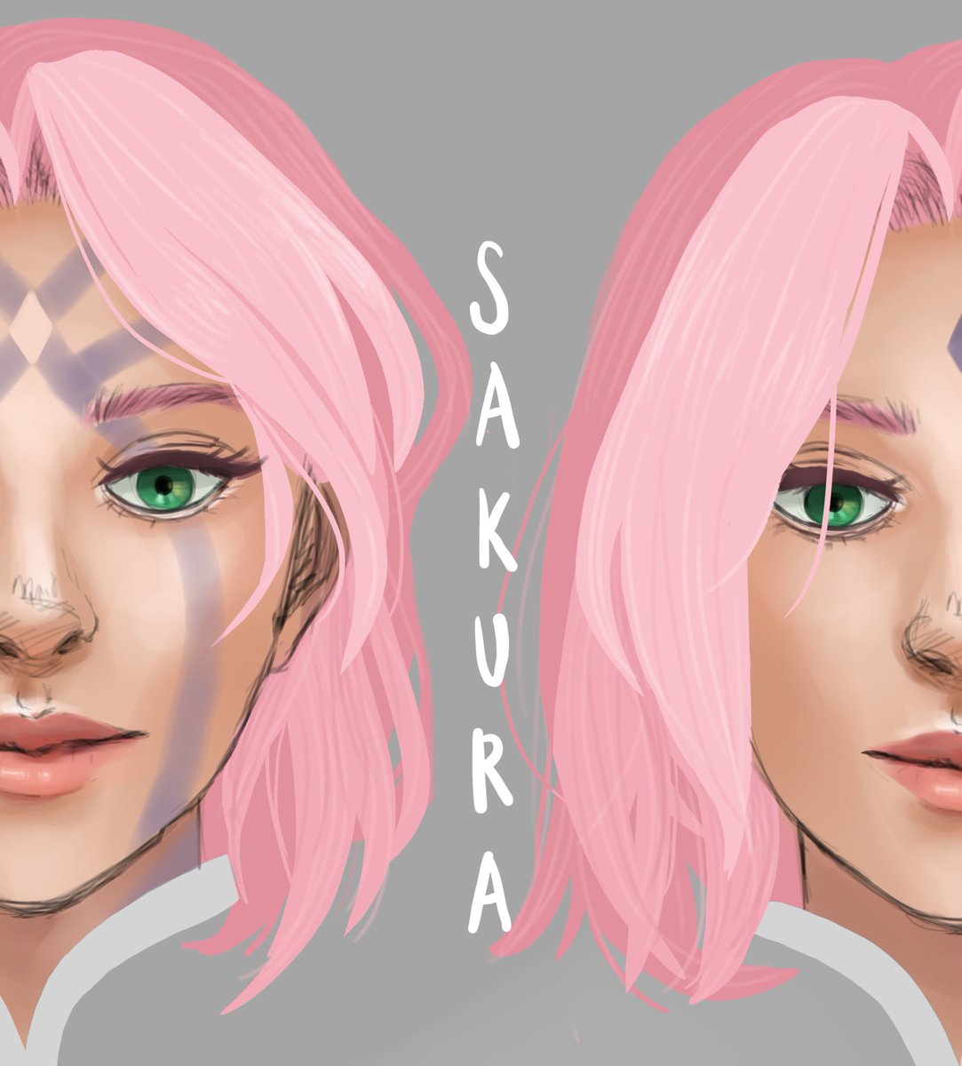 plaincakee's tweet photo. over here drawing the same character again and again 🌸 https://t.co/CldEBGthOy