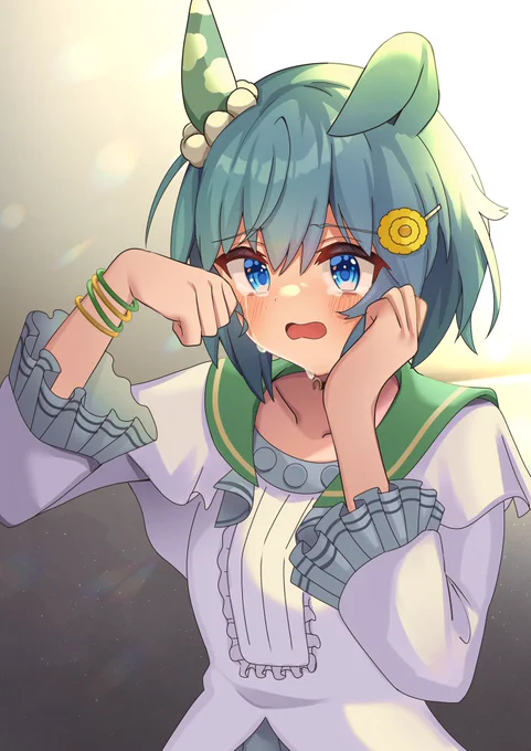 「次こそは勝つ、絶対に」#ウマ娘#セイウンスカイ 
