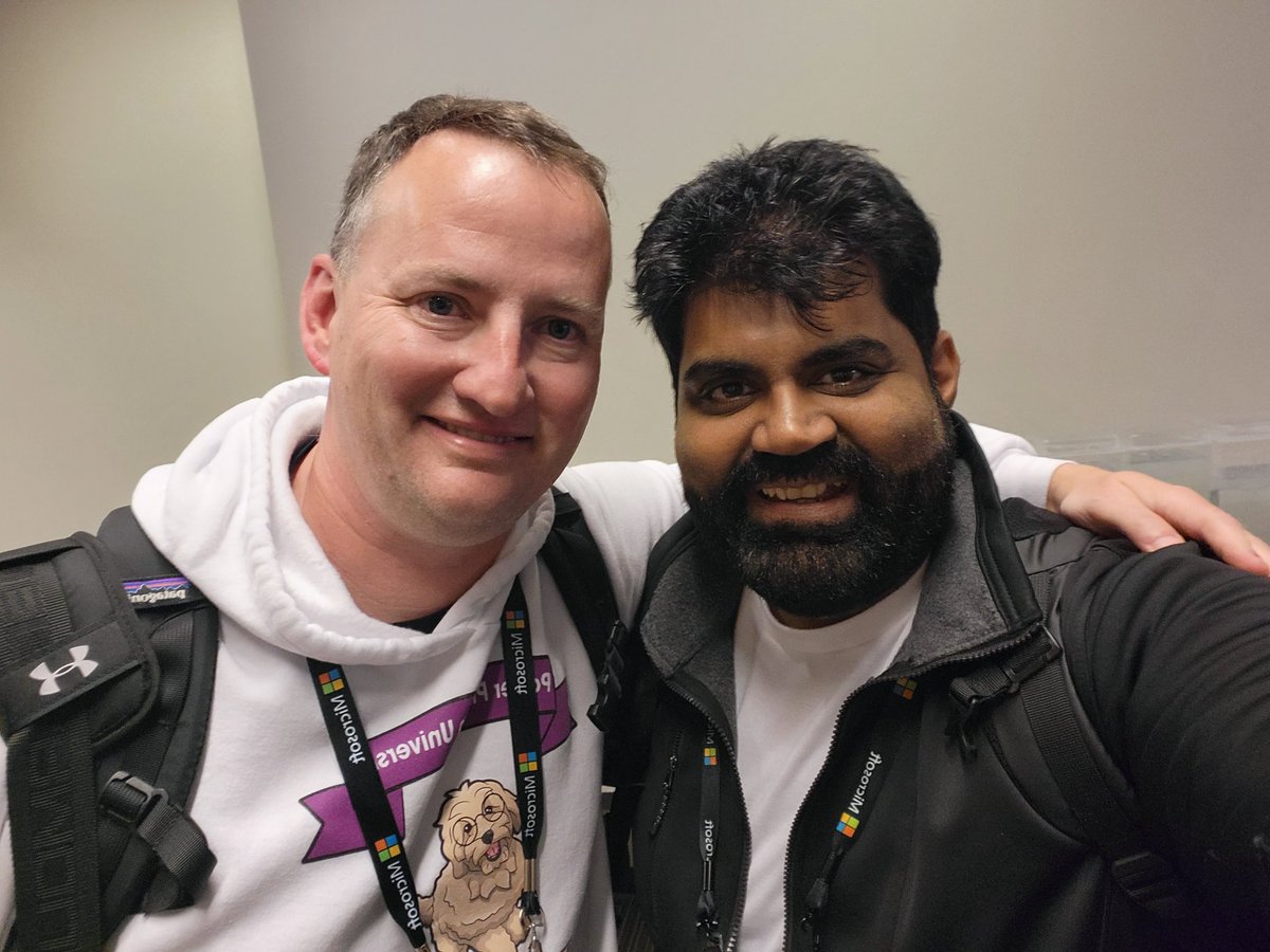 Hardit Bhatia | 4×MVP | MCT | #PowerAddict (@thepoweraddict) on Twitter photo Unreal feeling at the #MVPsummit! It was like meeting the Roger Federer aka The GOAT of #PowerApps! So happy to finally meet <a href="/ShanesCows/">Shane Young Power Apps MVP</a> in person! #MVPBuzz Unreal feeling at the #MVPsummit! It was like meeting the Roger Federer aka The GOAT of #PowerApps! So happy to finally meet <a href="/ShanesCows/">Shane Young Power Apps MVP</a> in person! #MVPBuzz