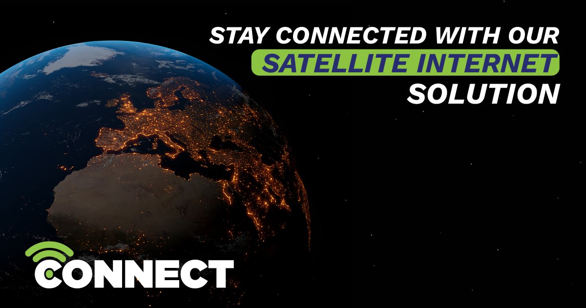 ConnectInstacom's tweet photo. No fibre? No reliable internet infrastructure? NO PROBLEM!
Our MorClick solution offers 𝐒𝐚𝐭𝐞𝐥𝐥𝐢𝐭𝐞 Internet options! 

Chat to one of our representatives today to find the perfect package for you: info@instacomconnect.co.za https://t.co/U1fIEnlcTz