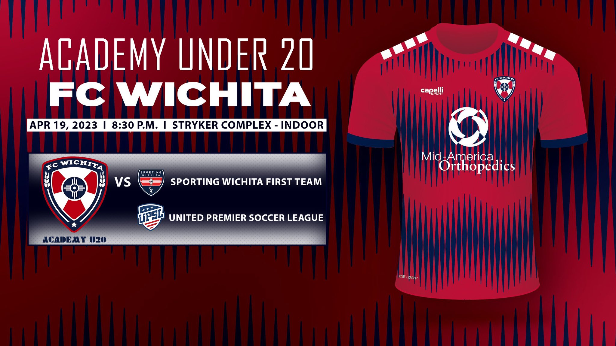 FC Wichita Academy on Twitter "FC Wichita U20 vs Sporting Wichita 1st