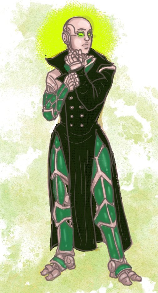 CaptainLexieZoe's tweet photo. I freaking love FRIDA so so much, and I applaud @navarroc0821 for bringing this beautiful person to the table! They have been such a wonderful addition and I can't wait to see the robomance continue 💚💛💙

#criticalrolefanart #CriticalRoleArt https://t.co/cYjkpJoEzx
