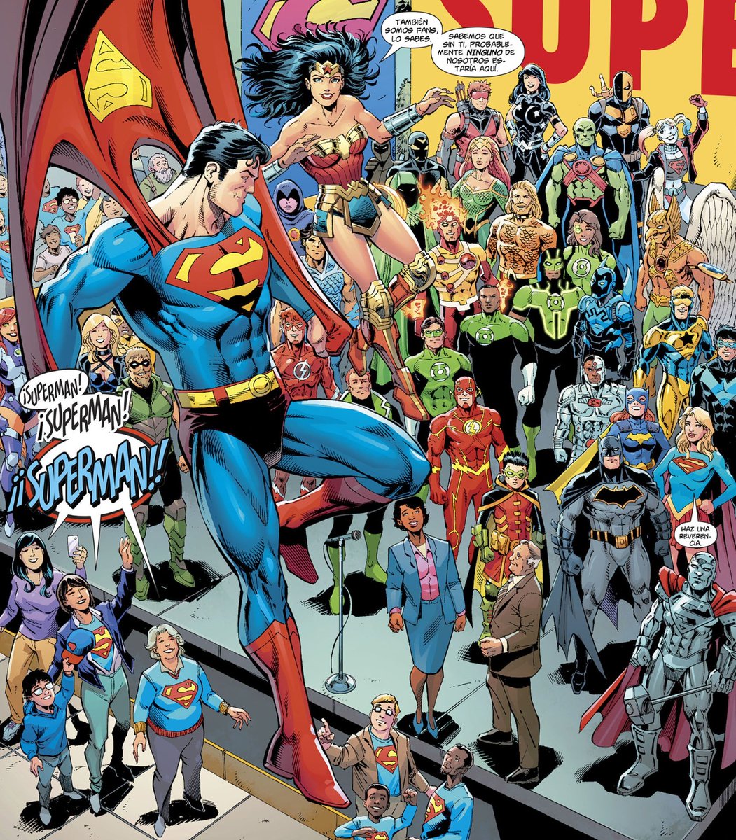 WorldsOfDC_'s tweet photo. Es el personaje más importante de DC, sin él otros no hubieran existido jamás.

Su nombre evoca la bondad y la justicia en sus aspectos más puros. Es un alienígena reconocido por su humanidad.

¡Feliz día para el superhéroe más grande de todos!

¡Feliz 85° aniversario SUPERMAN! https://t.co/iDucuz0DLN