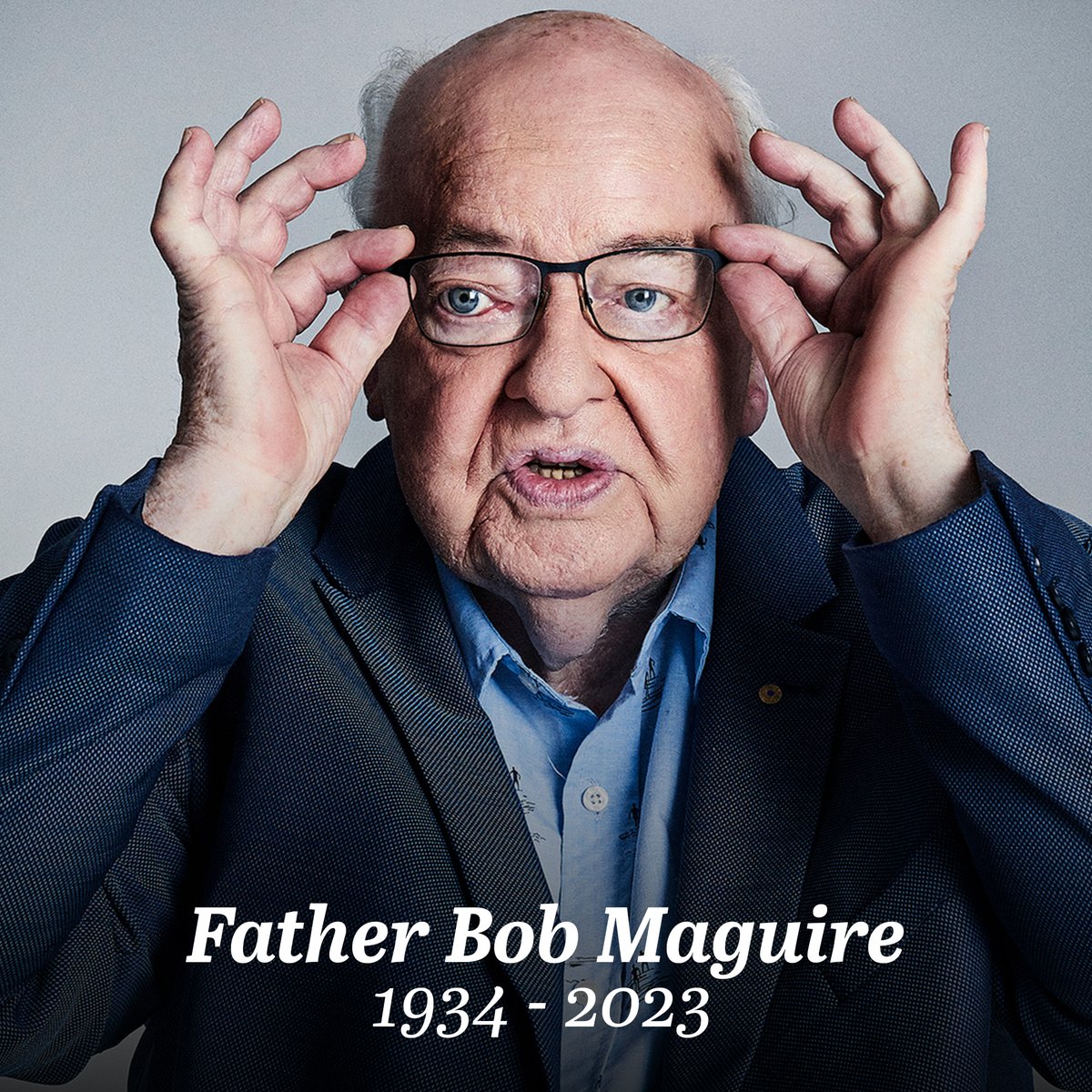 Our nation has just lost a hero. The people's priest. A social justice warrior. And a man who dedicated his life to faith and standing up for those most vulnerable. Vale Father Bob Maguire.