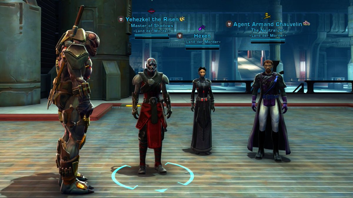 mordorgeist's tweet photo. The Cabal arrived on Belsavis and soon discovered why they were summoned, the Dread Masters! What will befall them as they Slice and Dice their way into the depths of the Republic Prison? More "In Tents" Imperial plotting? Stay tuned next week, Dread Masters or Bust! #swtorrp https://t.co/FVoDdmeXgx
