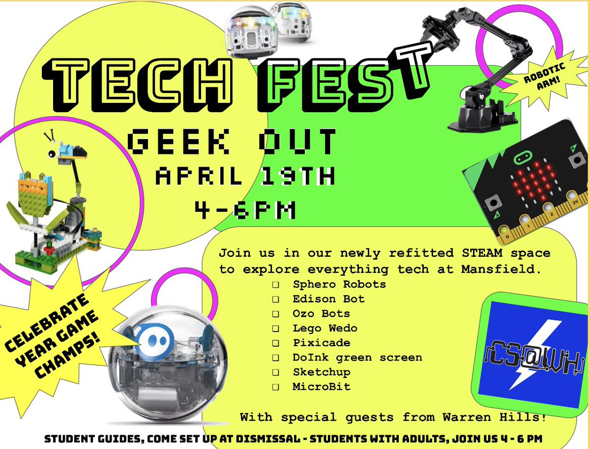 TechFest GeekOut... Counting down the hours...!