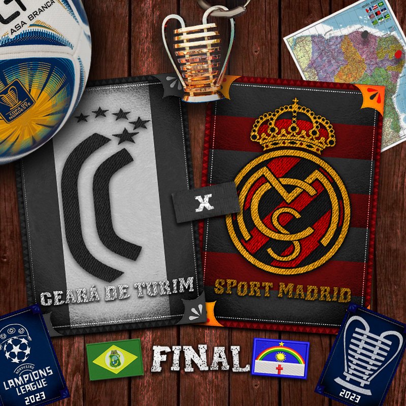 league_lampions's tweet photo. HOJE É DIA DE LAMPIONS
HOJE É DIA DE FINAL !
🏆 1° Jogo da Final
⚽️ Ceará de Turim x Sport Madrid
🏟 Arena Castelão
🕥 21:30 Horas
📺 @tvjornalsbt
#Lampions #LampionsLeague #CopaDoNordeste #final #cearásc #sportrecife #CEAXSPO https://t.co/CEKjgjxCaX