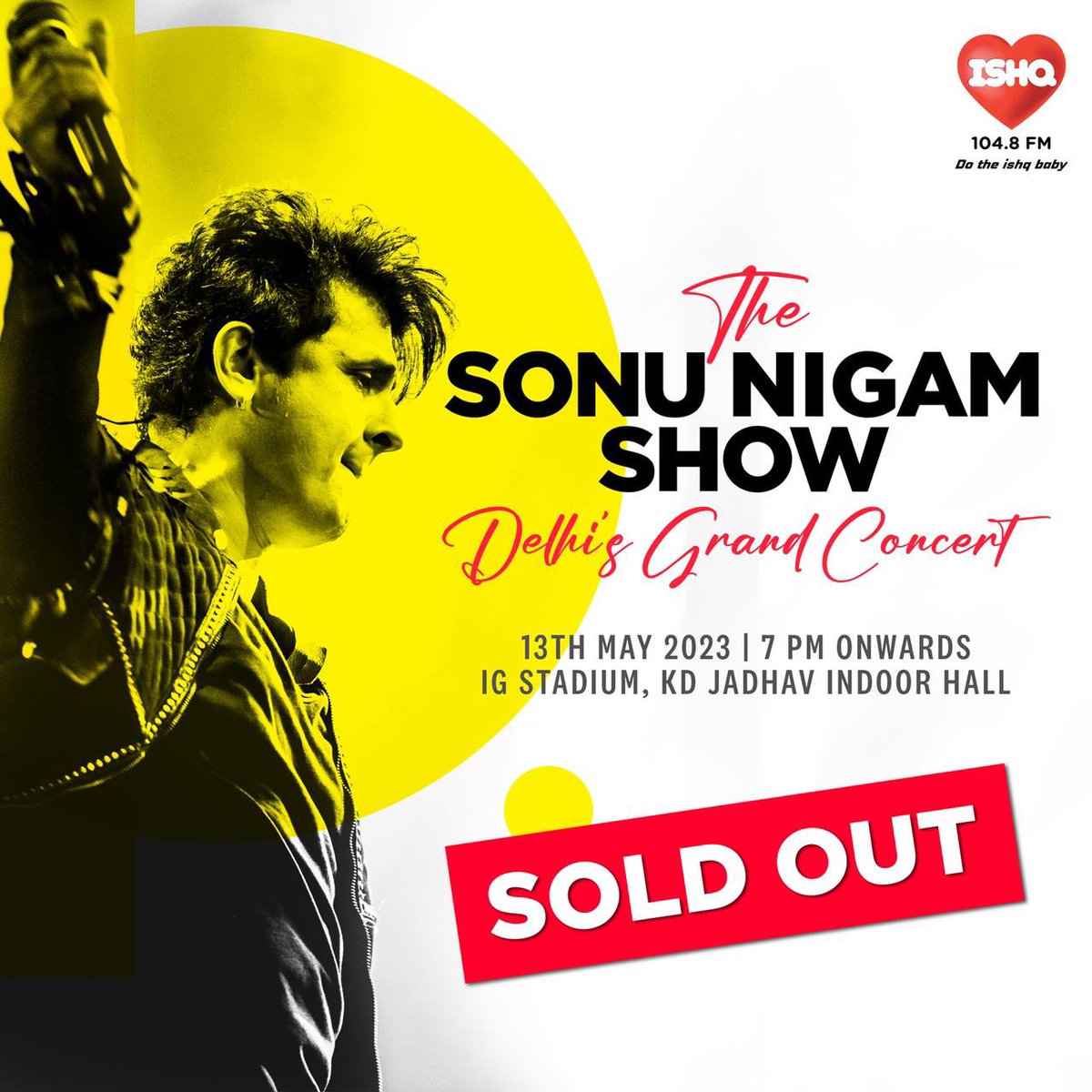 Selling out a stadium show in 15 days is an incredible feel @IshqFM @paytminsider @akulnarula