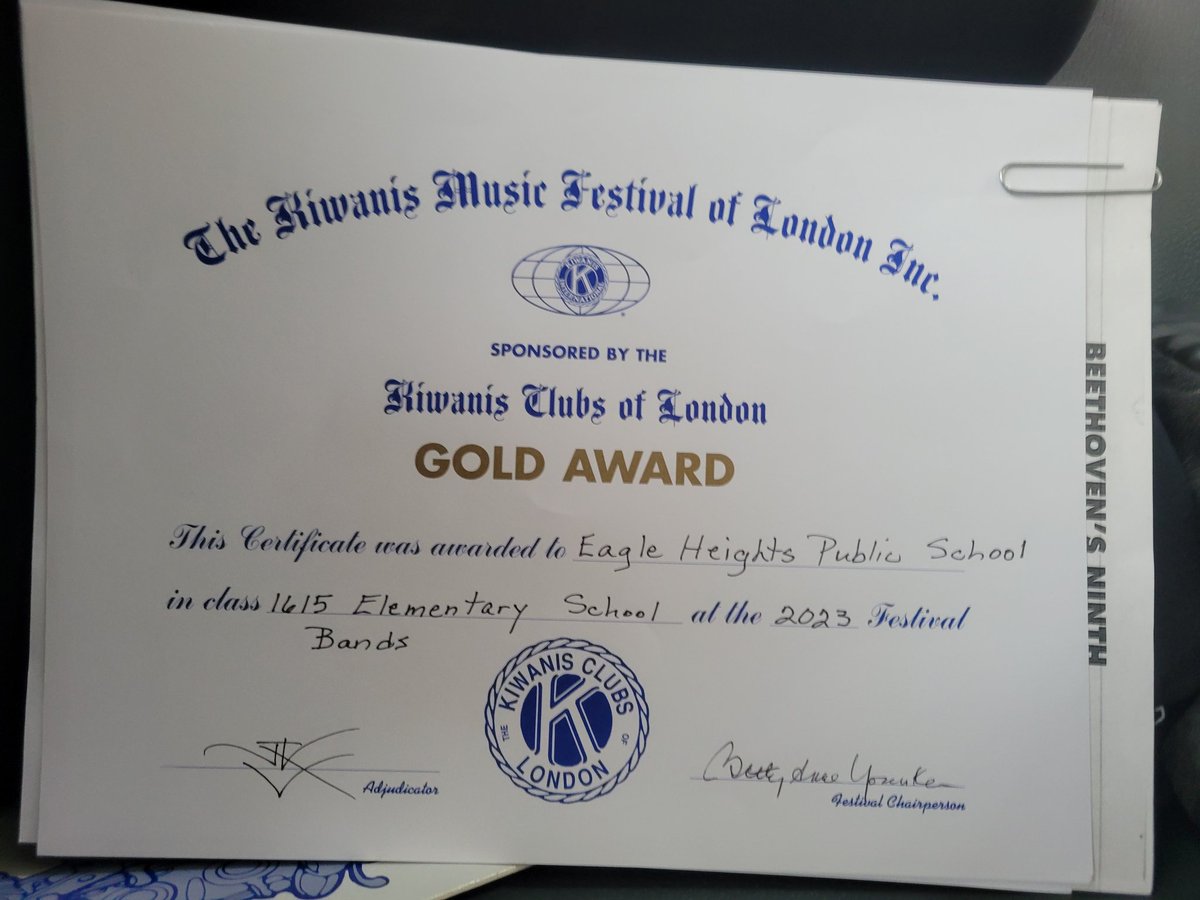 Another uplifting Kiwanis morning with <a href="/EagleHeightsPS/">Eagle Heights PS</a> band. Thanks to <a href="/MrSwanMusic/">Rick Swan</a> and L.B Pearson for loaning us a percussionist. #tvdsbarts