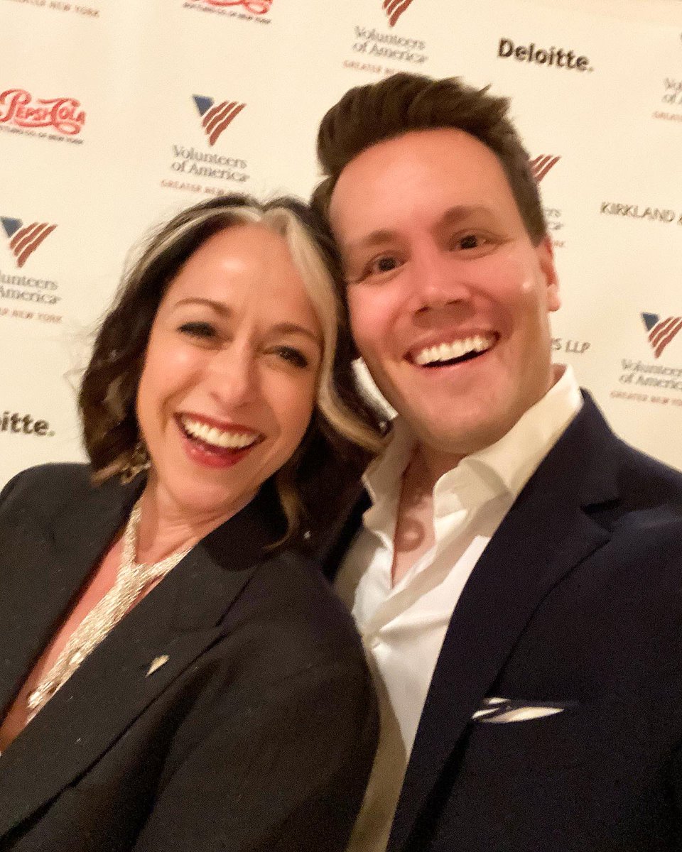 A fun NYC night supporting @Vol_of_America with the great Paige Davis ❤️