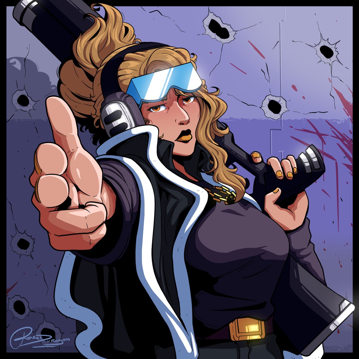 Reraduragon's tweet photo. Ninth - out with a BANG
#ninth #nine #askiisoft #null #chronos #digital #digitalart #art #fanart #katanazero https://t.co/NfK1VAWoYd